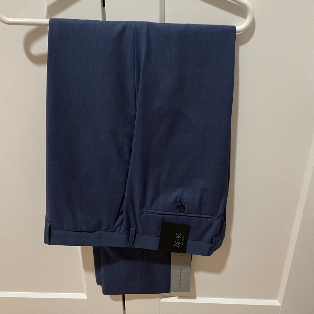 Men’s Banana Republic Slim-fit Suit Pants.